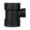 Charlotte Pipe And Foundry Charlotte Pipe 3 in. Hub X 1-1/2 in. D Hub ABS Sanitary Tee ABS004011200 - alternate 3
